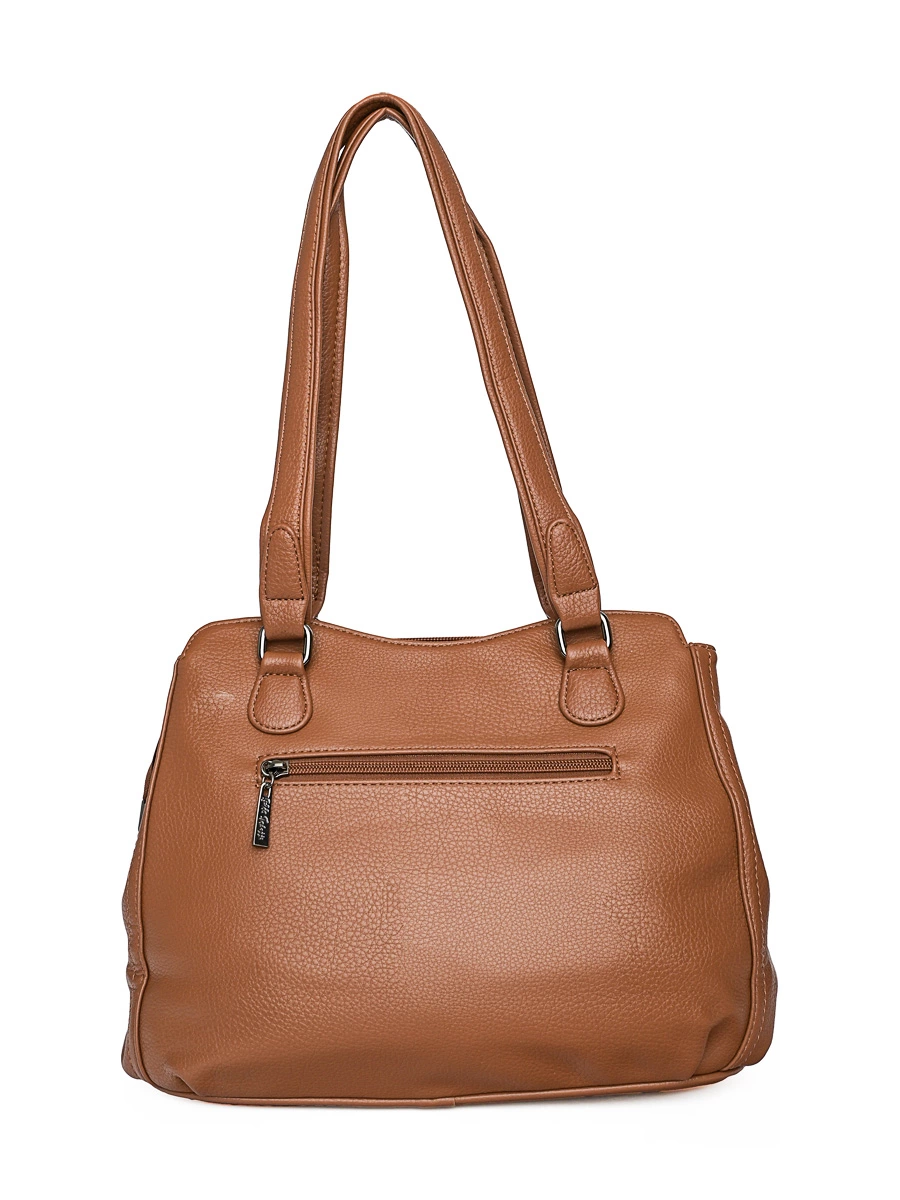 Сумка-тоут коричневого цвета